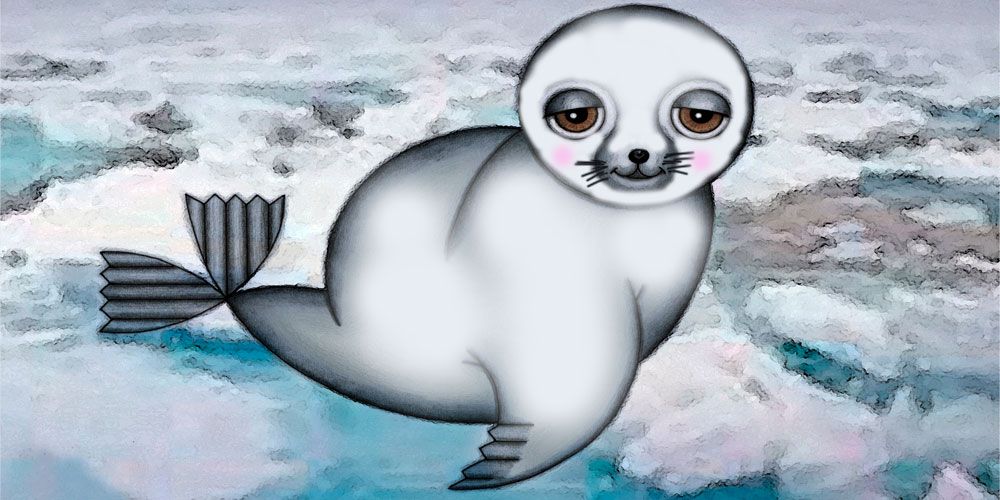 foca blanca