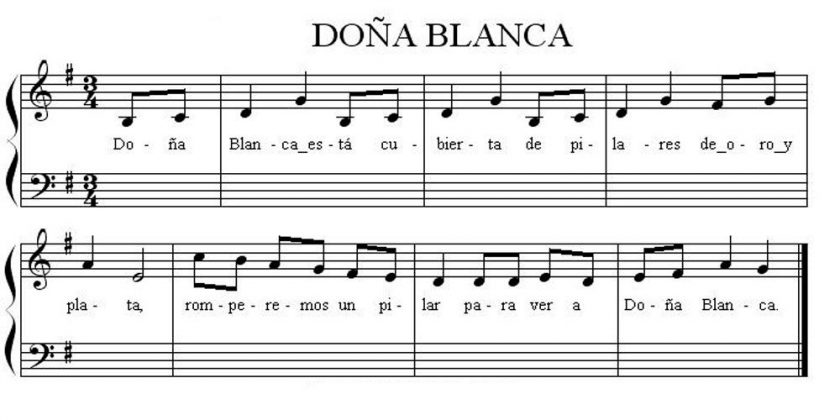 Doña Blanca, una ronda infantil muy popular en México