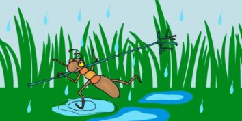 La hormiga, una fábula de Esopo para niños