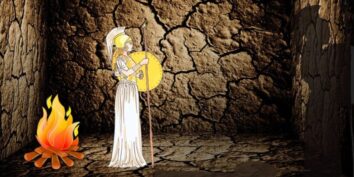 El mito de la caverna de Platón con sus reflexiones y análisis