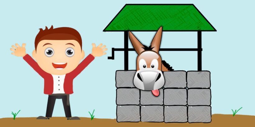 El granjero y la mula, un cuento para niños sobre el esfuerzo