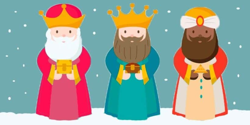 Letras de villancicos para Navidad: Ya vienen los Reyes magos