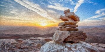 La roca y el perdón, una fábula budista sobre el perdón