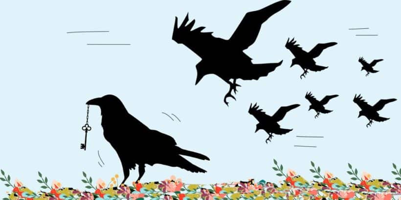 Los siete cuervos, un cuento de los Hermanos Grimm para niños