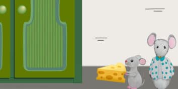 Un cuento infantil sobre los abuelos: El ratón joven y el ratón viejo