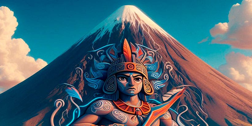 Leyenda del volcán Popocatépetl