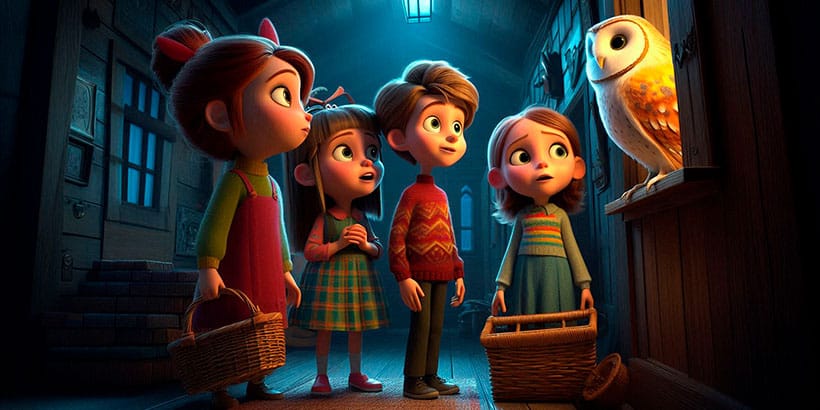 Guadalupe y la casa misteriosa, un cuento para niños