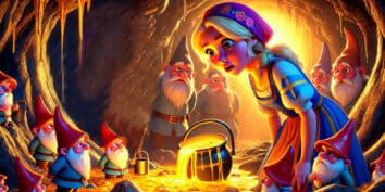Los gnomos y la mina de oro, un cuento de Suecia