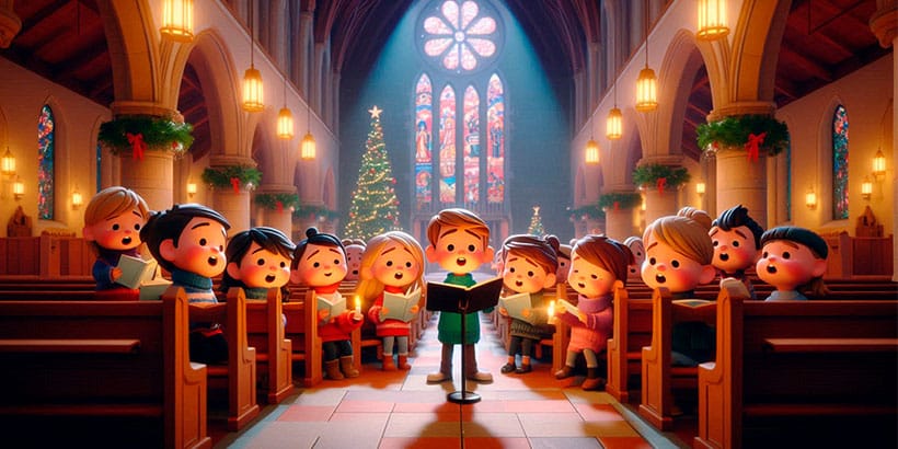 Adeste fideles, villancico para niños