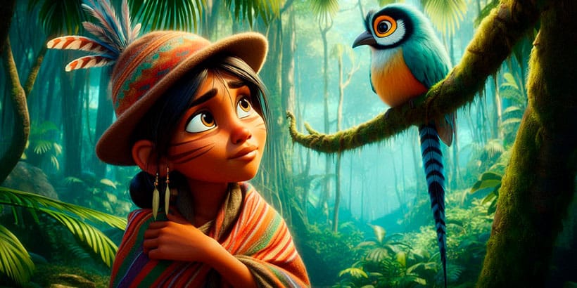 Leyenda del lamento del pájaro Guajojó