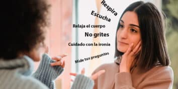Cómo mantener la calma en una discusión