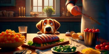 El perro y el cocinero, una fábula de Esopo