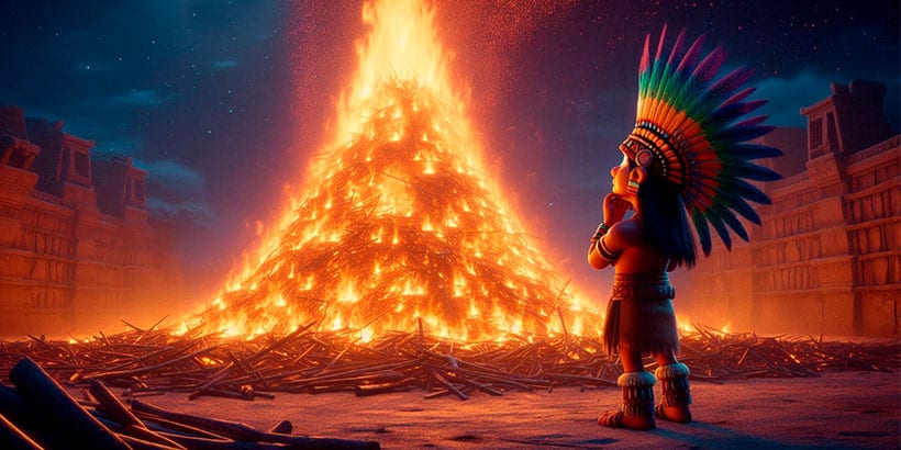De la luna, una leyenda maya
