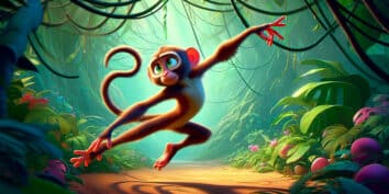 El mono hábil, una fábula sobre la prepotencia