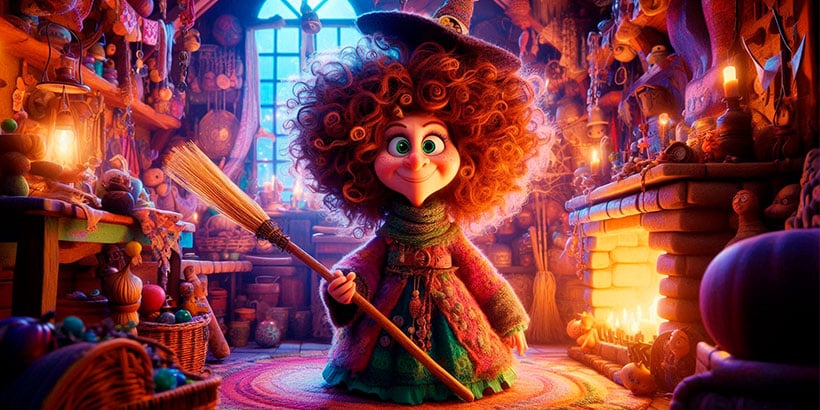 La bruja Leopoldina, un cuento infantil