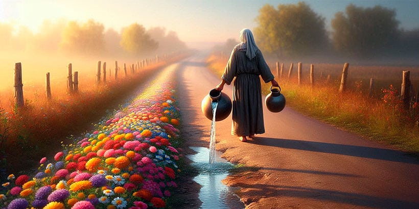 El cántaro agujereado, sobre la confianza en uno mismo