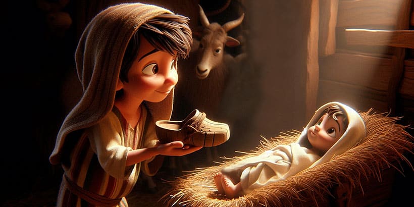 El niño Manuelito, un cuento de Navidad para niños