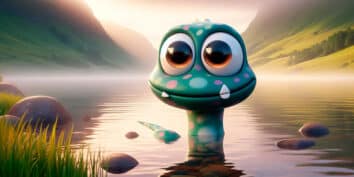 El monstruo del lago Ness, una leyenda de Escocia