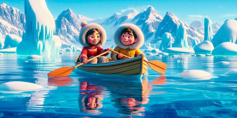 Sedna y el cazador, cuento de amor esquimal