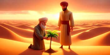 El sultán y la palmera, un cuento con valores
