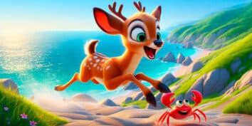 El venado y el cangrejo, una fábula mexicana