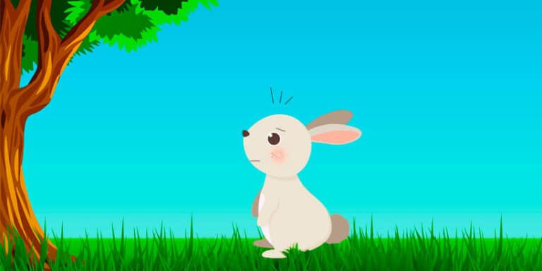 El conejo quejumbroso, un cuento sobre las sombras para niños