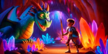 Jorgito cazadragones, cuento para niños