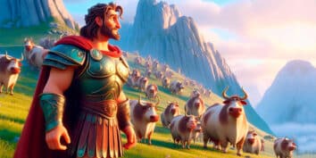 Los rebaños de Helios, de los viajes de Ulises