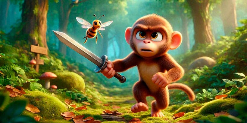 El amigo tonto, una fábula hindú