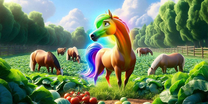 El caballo de los siete colores, una leyenda de Guatemala