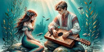 La hija del rey del mar, un cuento popular ruso