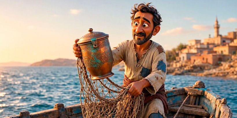 Historia de un pescador, de 'Las mil y una noches'