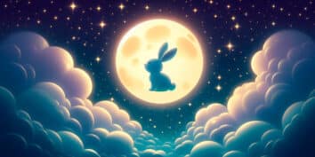 El conejo de la luna, una leyenda azteca