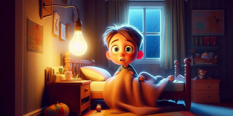 'Hay un fantasma en mi bombilla', un cuento sobre los miedos