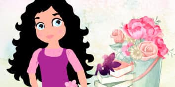 Felicia y el bote de rosas, un cuento de hadas para niños