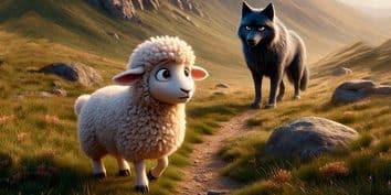 'El lobo y la oveja', una fábula de Esopo