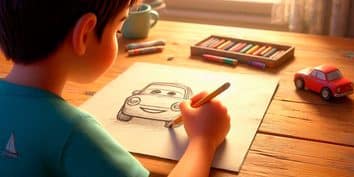 'Cómo se dibuja un coche', una poesía de Gloria Fuertes