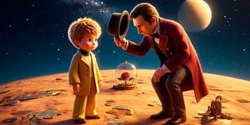 El Principito y el vanidoso, con explicaciones
