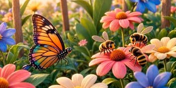 'La mariposa y las abejas', una fábula sobre la generosidad