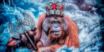 El rey de los monos: cuento hindú sobre la soberbia