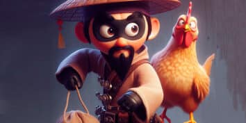 El ladrón de pollos, una fábula china con valores