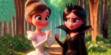 La novia blanca y la novia negra, un cuento de los hermanos Grimm