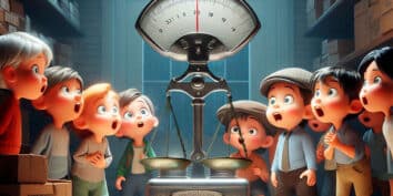 La balanza de plata, un cuento español