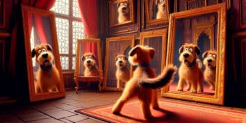 el perro y el miedo, un cuento popular de la India
