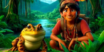 El sapo Kuartam, una leyenda de Ecuador