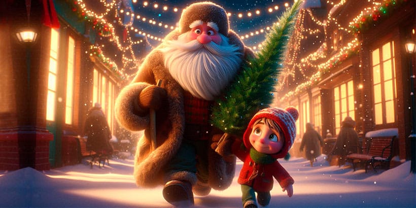 La Navidad del filántropo, un precioso cuento de Navidad