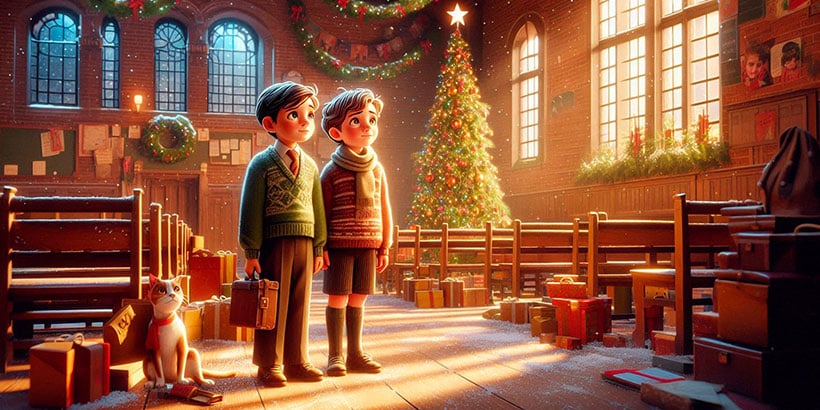 un hada Navidad