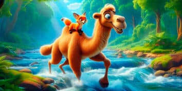 El zorro y el camello, un cuento de Sudán