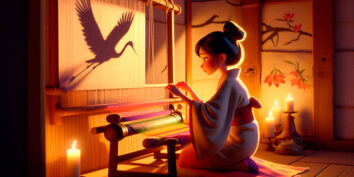 La esposa grulla, un bello cuento japonés