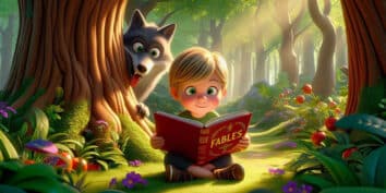 Fábulas populares de lobos para niños y mayores